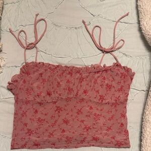 Motel Rocks Dusty Pink Floral Camisole